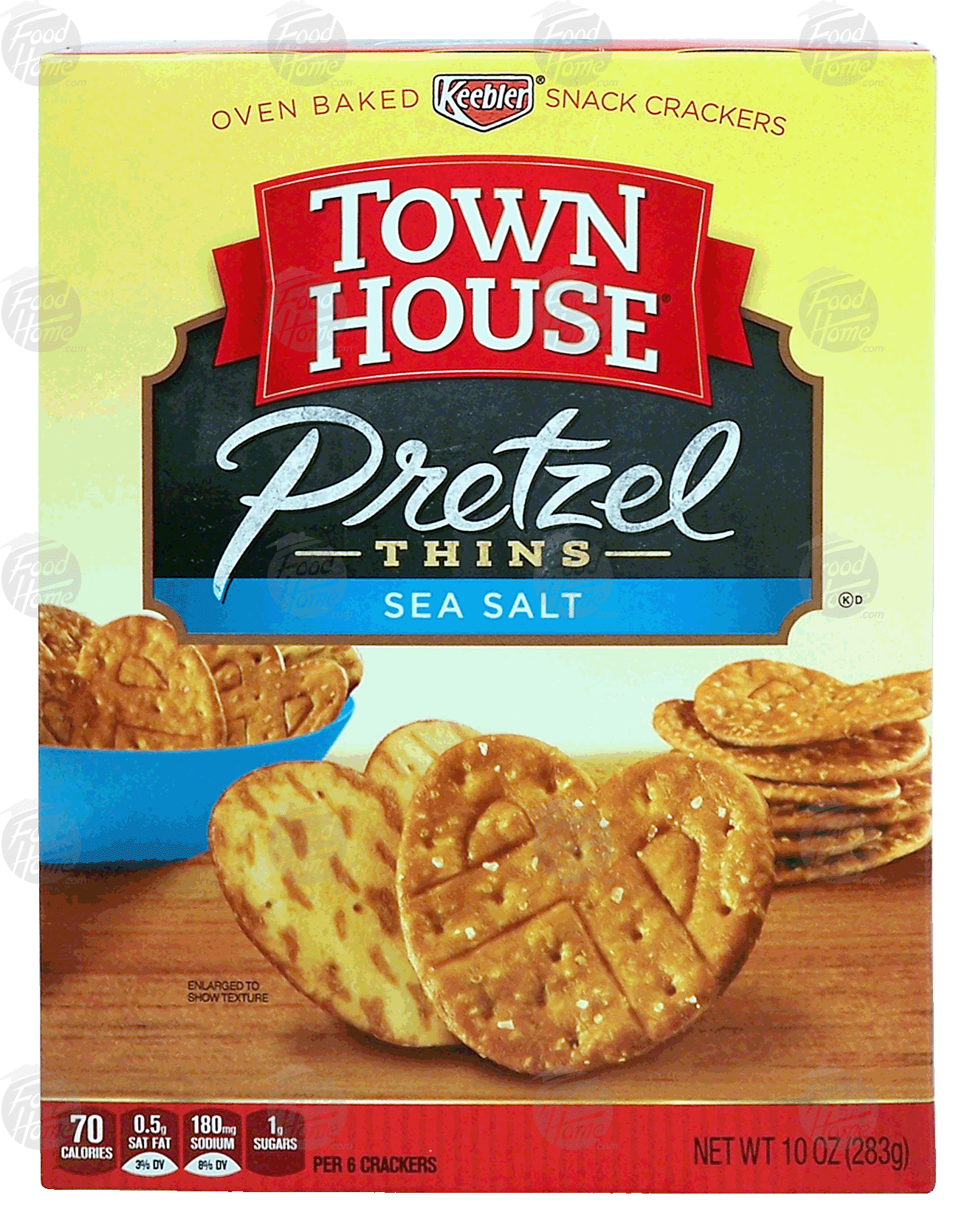 Keebler Town House pretzel thins; sea salt Full-Size Picture